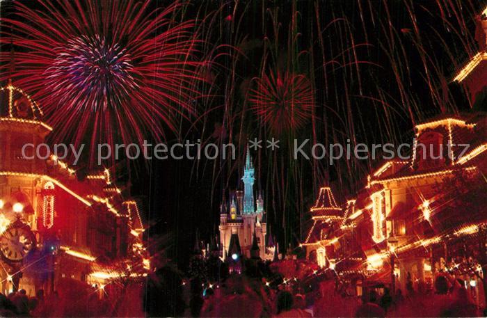 Walt Disney World Cinderella Castle Fireworks