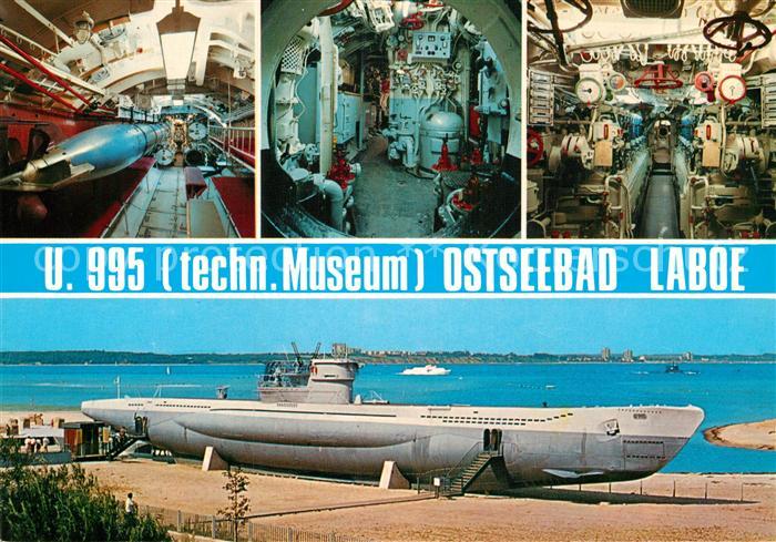 U-Boot Unterseeboot Submarine Sous-Marin U. 995 Laboe Hochseetauchboot Typ VII c