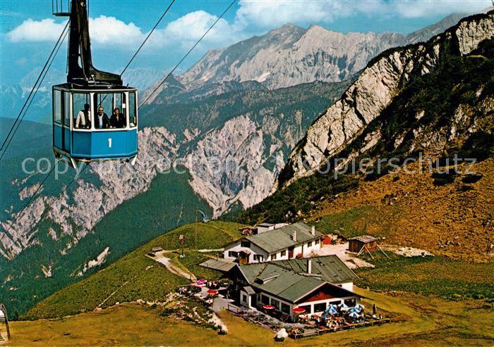 Seilbahn Hochalm Garmisch-Partenkirchen Wettersteingebirge