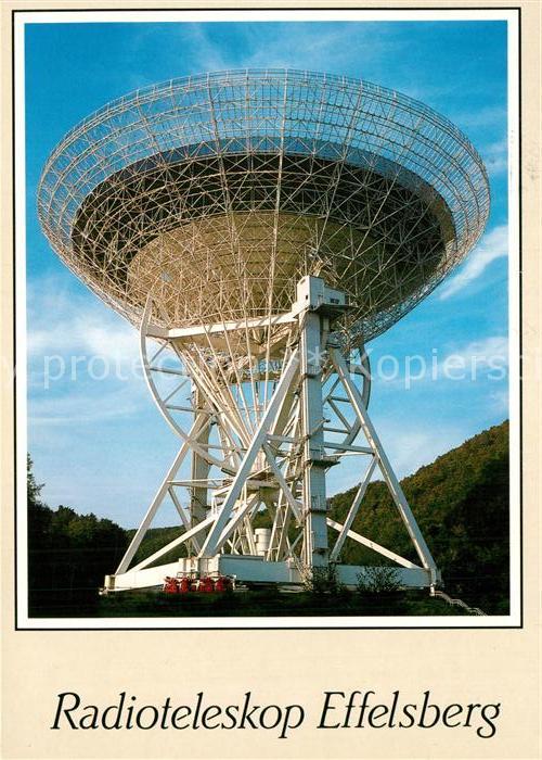 Astronomie Radioteleskop Effelsberg Bad Münstereif