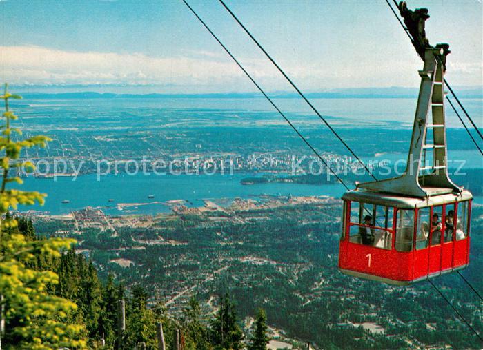 Seilbahn Grouse Mountain Skyride North Vancouver Canada