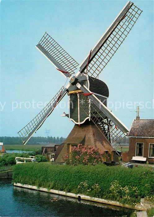 Windmuehle Leiderdorp Munnikmolen Waterwipmolen