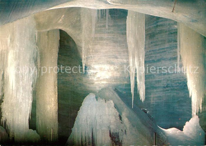 Hoehlen Caves Grottes Dachstein-Rieseneishöhle Grosse Eiskape