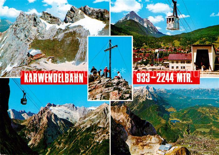 Seilbahn Karwendel Mittenwald Bergstation Talstation Dreitorspitze