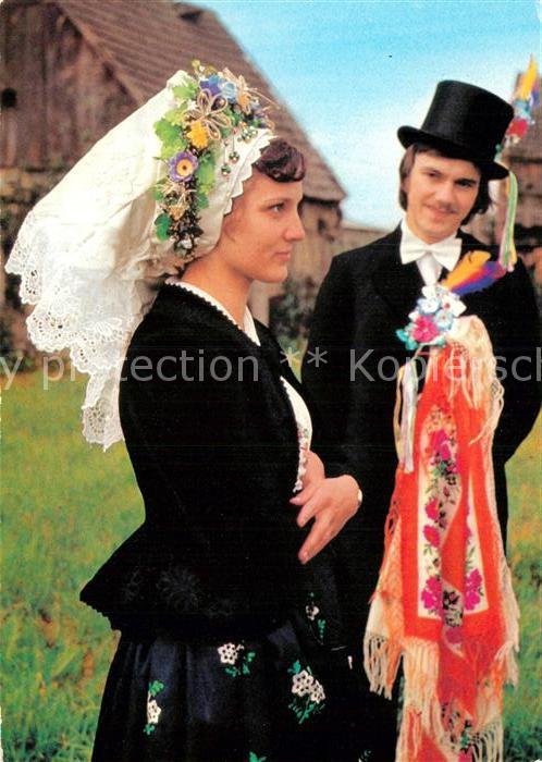 Hochzeit Niedersorbische Brautjungfer Brautführe