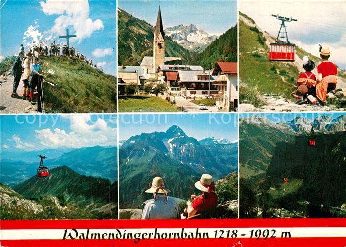 Seilbahn Walmendingerhorn Kleiwalsertal Mittelberg