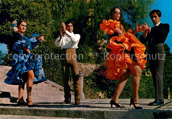 Tanz Taenzer Baile Andaluz Espana