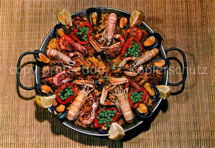 Lebensmittel Paella Mallorca