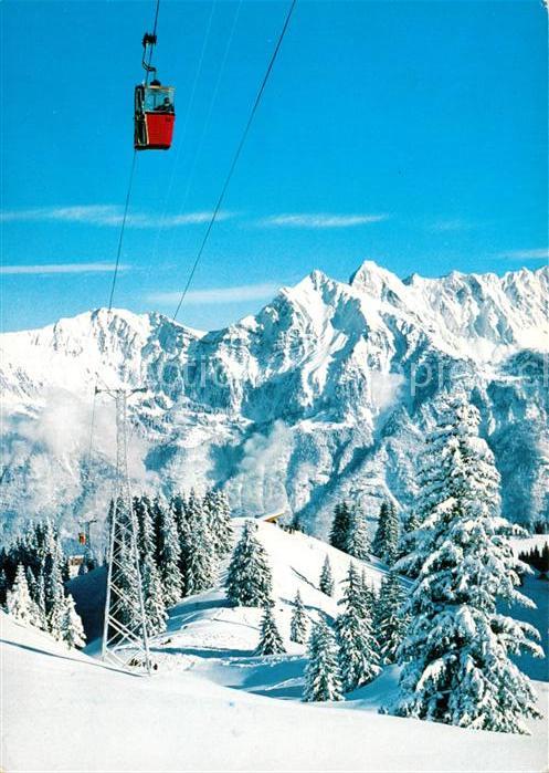 Seilbahn Tannebodenalp-Maschgachamm Sichelchamm Gamsberg