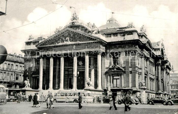 Bruxelles Bruessel La Bourse