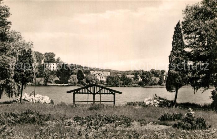 Buckow Maerkische Schweiz Anlage am Buckowsee