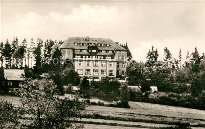 Friedrichsbrunn Harz Sanatorium Ernst Thaelmann