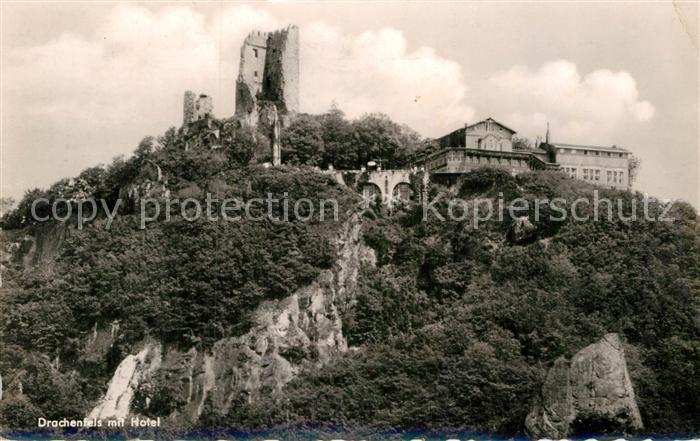 Drachenfels mit Hotel