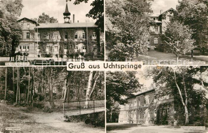 Uchtspringe Gaesteheim Verwaltungsgebaeude Springgebiet