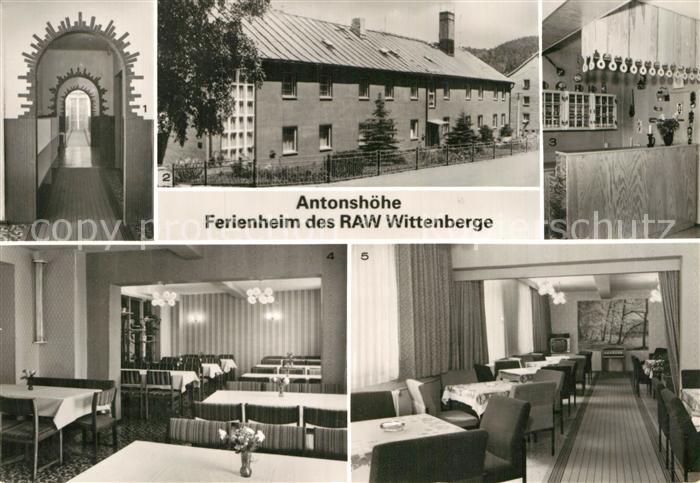 Antonshoehe Breitenbrunn Ferienheim des RAW Wittenberge