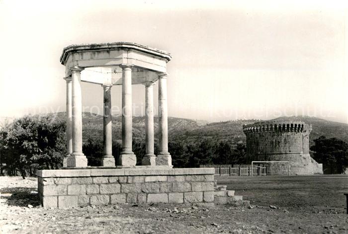 Trogir Trau Saeulen Ruinen