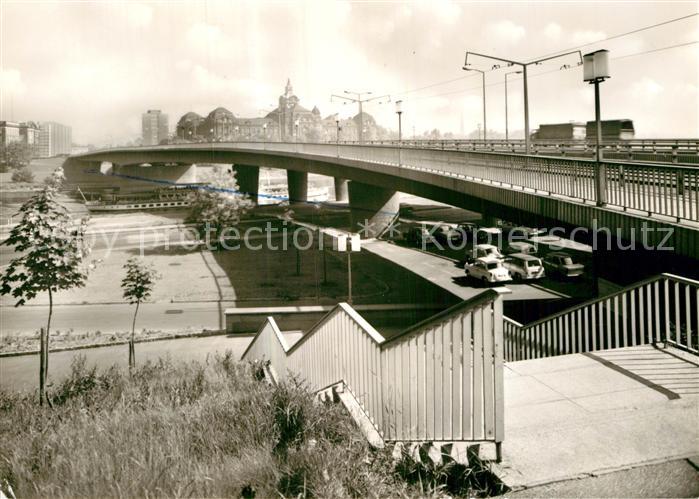 DRESDEN Elbe Dr. Friedrichs-Bruecke