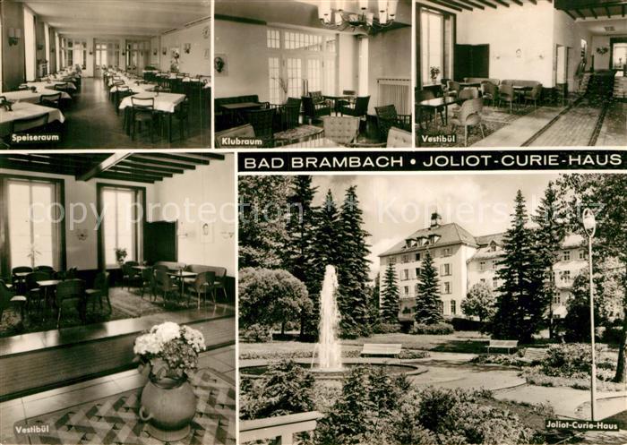Bad Brambach Joliot Curie Haus Vestibuel Klubraum