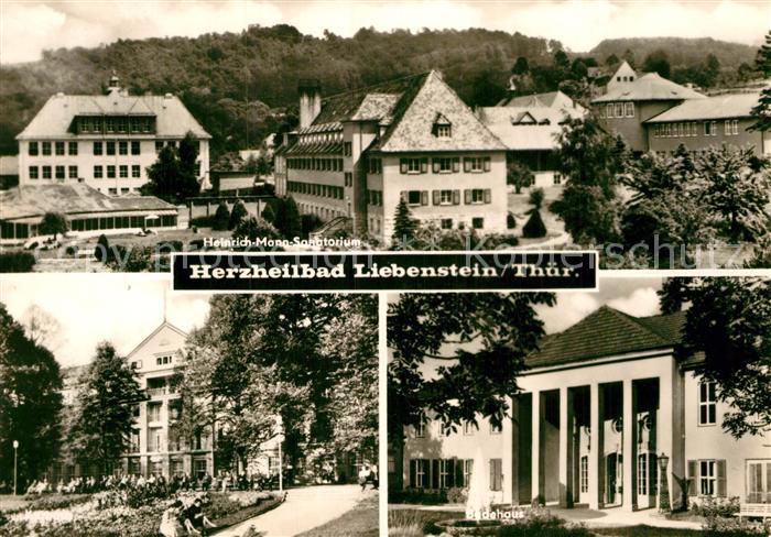 Bad Liebenstein Heinrich Mann-Sanatorium Badehaus
