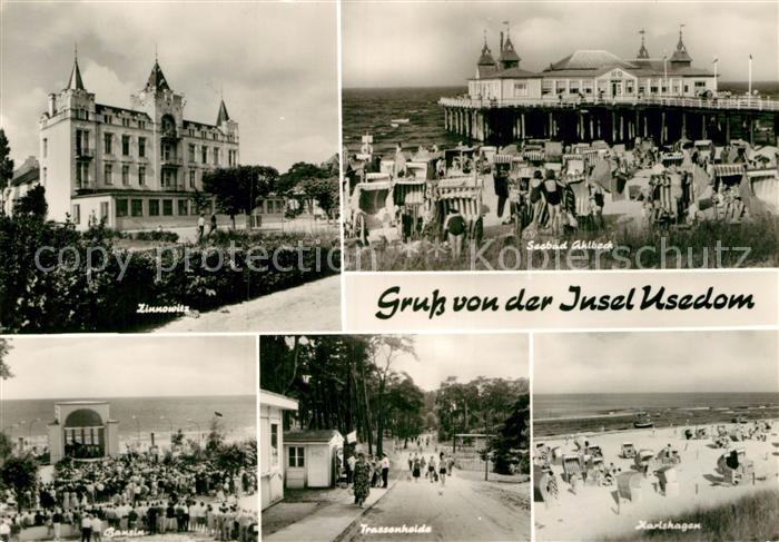 Ahlbeck Uecker-Randow Karlshagen Zinnowitz Bansin Trassenheide