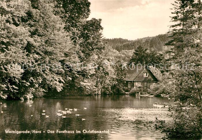 Wernigerode Harz Forsthaus im Christianental