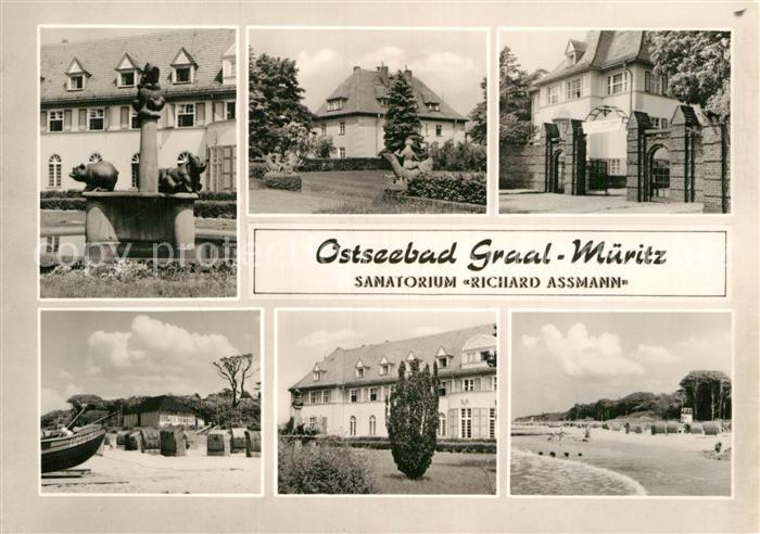 Graal-Mueritz Ostseebad Sanatorium Richard Assmann