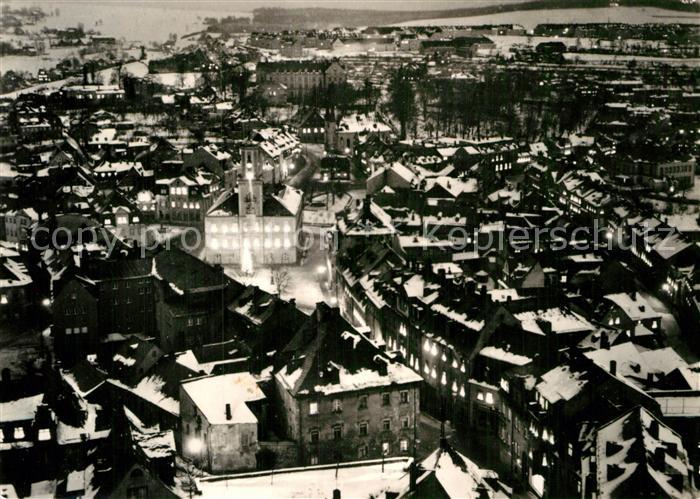Schneeberg Erzgebirge Fliegeraufnahme