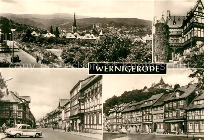Wernigerode Harz Brocken Schlosshof Burgstrasse Schoene Ecke