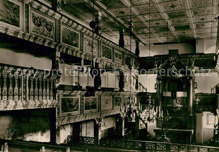 Oybin Sachsen Historische Bergkirche innen