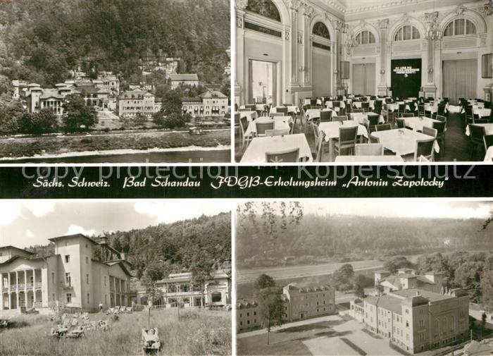 Bad Schandau Erholungsheim Antonin Zapotocky