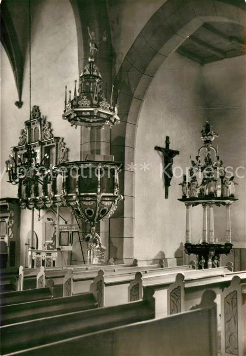 Bad Tennstedt Trinitatiskirche innen