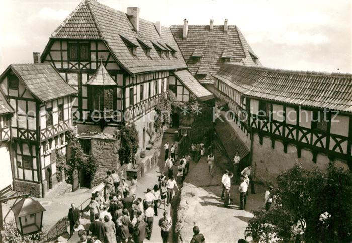 Eisenach Thueringen Wartburg Vogtei Nuernberger-Erker Ritterhaus Torhaus