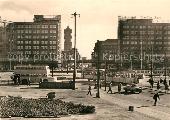 BERLIN  CITY Alexanderplatz Strassenbahn