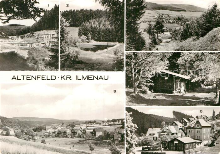 Altenfeld Thueringen Hirschtaler-Teich Schwimmbad Haube Diana-Huette Schmelzhuet