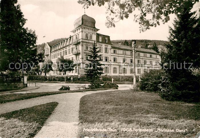 Friedrichsroda FDGB Ferienheim Hermann Danz