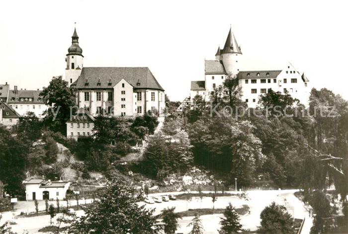 Schwarzenberg Erzgebirge Schloss und Kirche