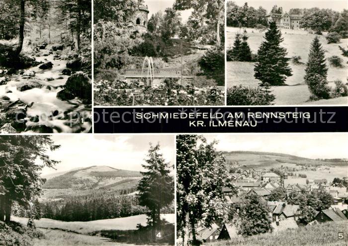 Schmiedefeld Rennsteig Vessertal Georg-Schumann-Platz Ferienheim VEB Carl Zeiss