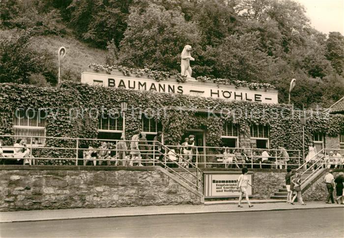Ruebeland Harz Eingang zur Baumannshoehle