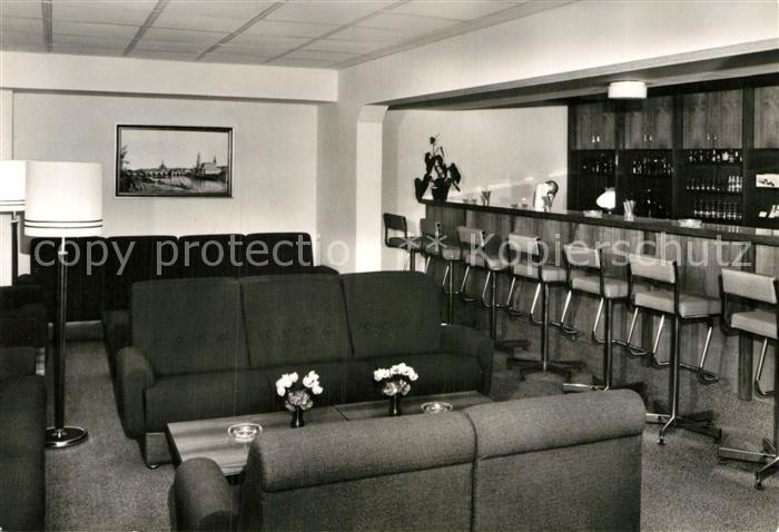 Schwerin Mecklenburg Zippendorf Erholungsheim Fritz Reuter Hallenbar