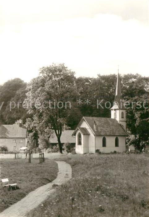 Elend Harz kleinste Holzkirche der DDR