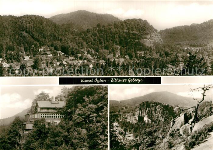 Oybin Sachsen Ameisenberg und Berg Oybin