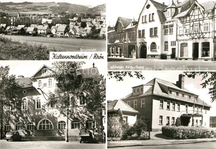 Kaltennordheim Wilhelm-Kuelz-Platz Landambulatorium
