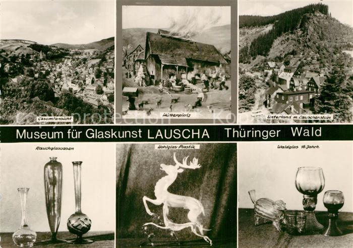 Lauscha Museum fuer Glaskunst Huettenplatz Lauschenstein Glaskunst