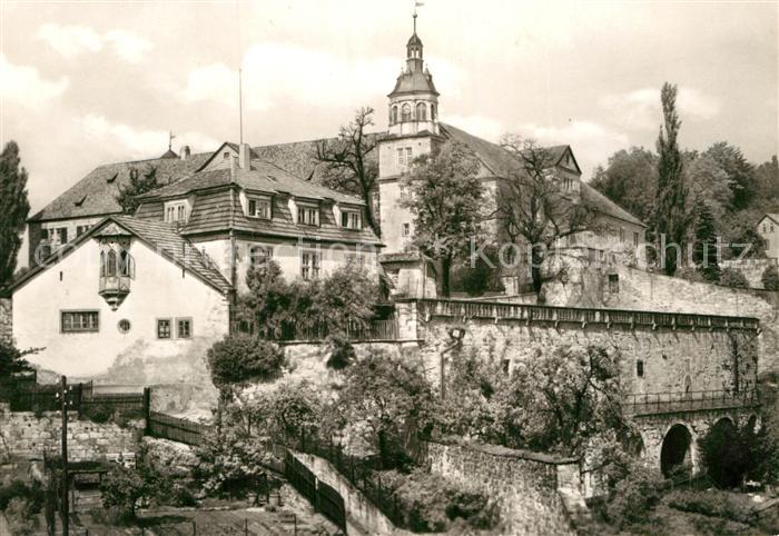 Schmalkalden Thueringen Schloss Wilhelmsburg mit Pfalz
