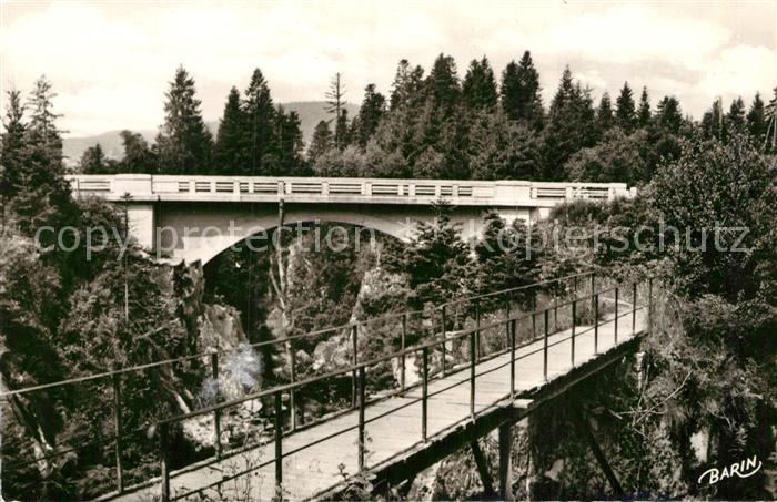 Gerardmer Vosges Les Ponts du Saut des Cuves