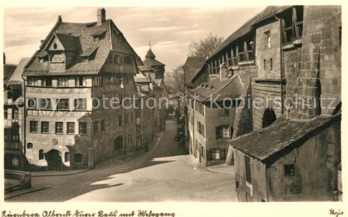 NueRNBERG  CITY Albrecht Duerer Haus Wehrgang Stadtmauer