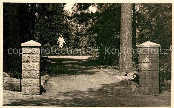 Lobetal Hoffnungstaler Anstalten Eingangsportal Handabzug