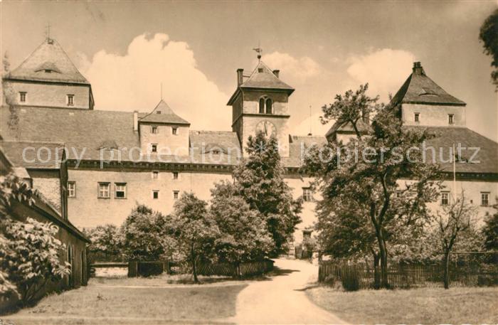 Augustusburg Suedansicht der Burg