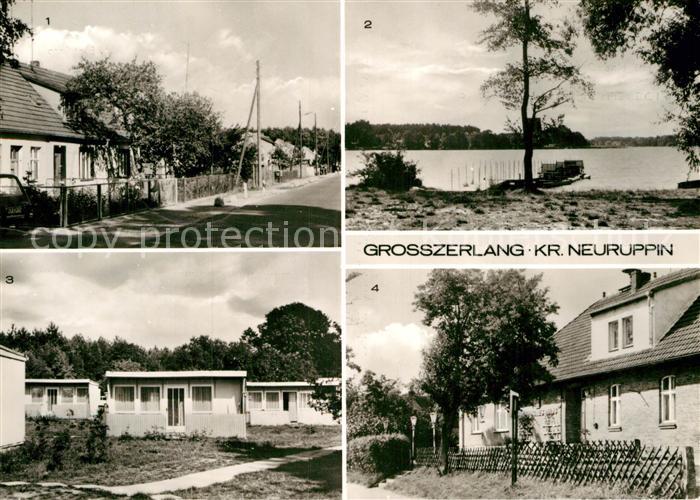 Grosszerlang OT Kolonie Bootshafen Bungalowsiedlung Kleiner Paelitzsee FDGB Erho