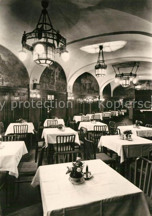 LEIPZIG Sachsen Auerbachskeller Restaurant Messestadt